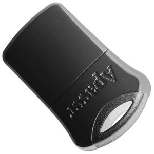 Apacer AH116 64GB USB 2.0 Black (AP64GAH116B-1) ТОП в Одесі