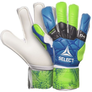 Вратарские перчатки Select Goalkepeer Gloves 04 Hand Guard 1 (332) Cине-зелено-белые (5703543200450) надежный