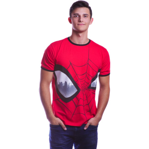 Футболка Good Loot Marvel Spiderman Big Eyes (Человек-паук) XS (5908305224570) лучшая модель в Одессе