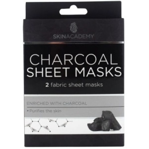 Маска тканевая для лица Skin Academy Charcoal 0.45 г х 2 шт (5031413987362) ТОП в Одессе