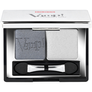 Тени для век Pupa Vamp! Compact Duo Eyeshadow №09 Silver Stone 2.2 г (8011607238033) ТОП в Одессе