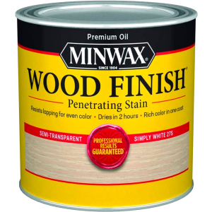 Морилка масляна Minwax Wood Finish професійна 0.946 л Простий білий (700524444) краща модель в Одесі