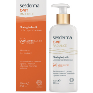 Молочко для тіла Sesderma C-Vit Glowing body Milk для сяйва шкіри 250 мл (8429979439093) рейтинг