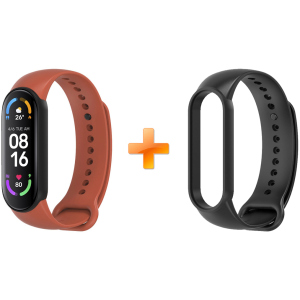 Xiaomi Mi Band 6 MiJobs Dual Color Orange/Black (MJ6-DSS014OB) лучшая модель в Одессе