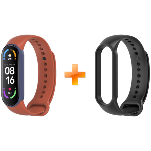 Xiaomi Mi Band 6 MiJobs Dual Colour Orange/Navy Blue (MJ6-DSS021ONB) в Одесі