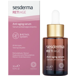 Антивікова сироватка Sesderma Reti Age Facial Antiaging Serum з трьома видами ретинолу 30 мл (8429979417343) ТОП в Одесі