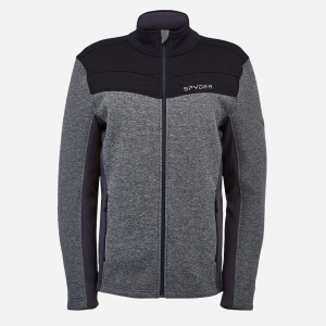 Спортивна кофта Spyder Encore Full Zip 38191250-014 XL Сіра з чорним (192636139589) в Одесі