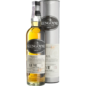 Віскі Glengoyne 12yo 0.7 л 43% у тубусі (5010852026641) в Одесі