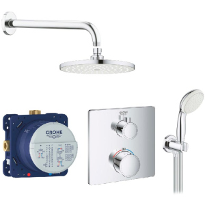 Душовий гарнітур GROHE Grohtherm Tempesta Cosmopolitain 200 3472900A надійний