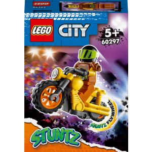 Конструктор LEGO City Stuntz Разрушительный трюковый мотоцикл 12 деталей (60297) ТОП в Одессе