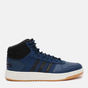 Черевики Adidas Hoops 2.0 Mid GZ7939 47 1/3 (12) 30.5 см Crenav/Cblack/Gum3 (4064047615357) краща модель в Одесі