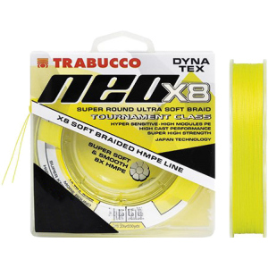 Шнур Trabucco Dyna-Tex Neo X8 Light Yellow 150 м х 0.16 мм 8.16 кг (054-11-016) лучшая модель в Одессе