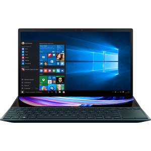 Ноутбук ASUS ZenBook Duo 14 UX482EA-HY037T (90NB0S41-M00450) Celestial Blue + фирменный чехол ТОП в Одессе