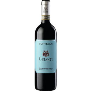 Вино Fontella Chianti червоне сухе 0.75 л 12.0% (8003545000421) краща модель в Одесі