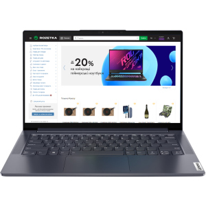 Ноутбук Lenovo Yoga Slim 7 14ITL05 (82A300KXRA) Slate Grey лучшая модель в Одессе