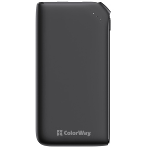 УМБ ColorWay 10000 mAh Soft touch 18W Black (CW-PB100LPE3BK-PD) в Одессе