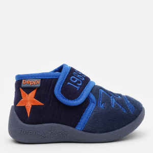 хорошая модель Текстильные тапочки детские Beppi Pantufa Infantil 2174490Mrn 22 Navy Blue (1000002743393)