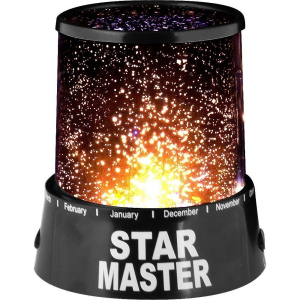 Проектор зоряного неба Star Master PRO Original з USB-кабелем та адаптером Star Master Чорний (id48) краща модель в Одесі