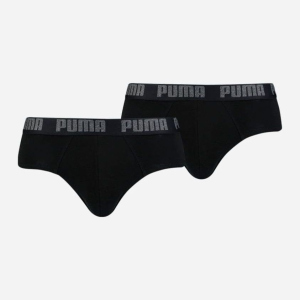 Труси-брифи Puma Basic Brief 2P 88910006 L 2 шт Black-Black (8718824239057) в Одесі