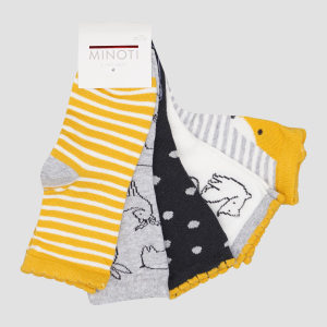 Набір шкарпеток Minoti Tg Sock 32 35229JNR 29-30 5 пар Жовтий (5059030619978) ТОП в Одесі