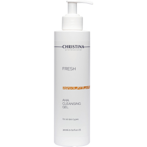 Мыло с альфагидроксильными кислотами Christina Fresh AHA Cleansing Gel 300 мл (7290100360224) ТОП в Одессе