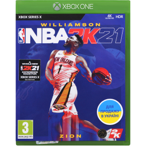 Гра NBA 2K21 для Xbox Series X (Blu-ray диск, Російська версія) краща модель в Одесі