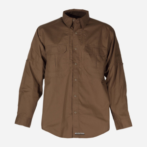 Сорочка тактична 5.11 Tactical Taclite Pro Long Sleeve Shirt 72175 XL Battle Brown (2000980353798) в Одесі