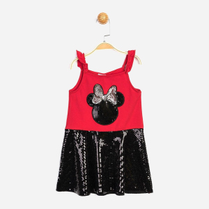 Сарафан Disney Minnie Mouse MN15539 92 см Червоний із чорним (8691109789648) краща модель в Одесі