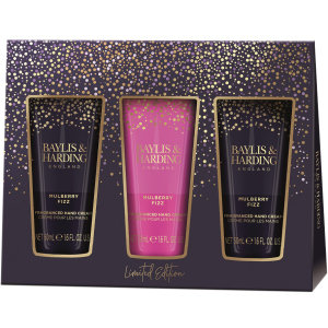 Набор кремов для рук Baylis&Harding Mulberry Fizz 50 мл х 3 шт (017854105997) надежный