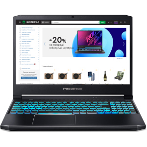 Ноутбук Acer Predator Helios 300 PH315-53-793U (NH.QAVEU.004) краща модель в Одесі