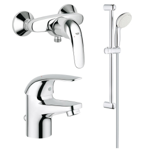 Набір змішувачів Grohe Euroeco 123232S рейтинг