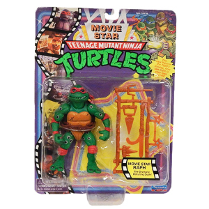 Игровая фигурка TMNT Movie Star 1992 серии Черепашки-ниндзя Рафаэль 12 см (6900006634398)