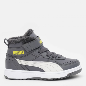 купить Ботинки детские Puma Rebound Joy Fur PS 37547904 30 (11.5) Castlerock-Nimbus Cloud-Nrgy Yellow-Puma White (4063699545715)