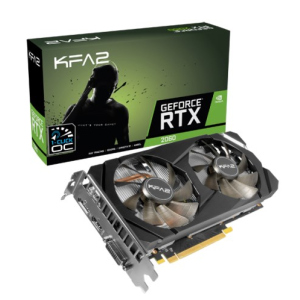 Відеокарта KFA2 GeForce RTX 2060 (1-Click OC) (26NRL7HPX7OK) краща модель в Одесі