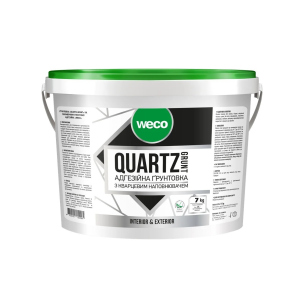 Грунтовка кварцевая Quartz-Grunt Weco 7 кг ТОП в Одессе