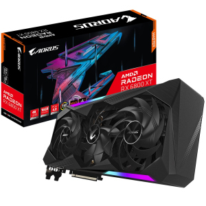 Відеокарта Gigabyte Radeon RX 6800 XT AORUS MASTER 16G (GV-R68XTAORUS M-16GD) ТОП в Одесі