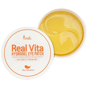 Гидрогелевые патчи для глаз Prreti Real Vita Hydrogel Eye Patch с витамином С 60 шт (8809541199240) лучшая модель в Одессе