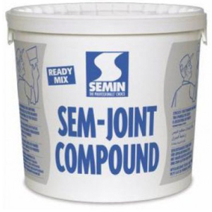 Шпаклевка для внутренних работ Semin Sem Joint Compound 25 кг (ведро) Белая (IG9089157285)