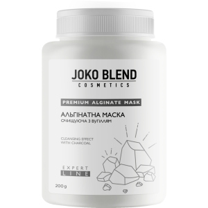 Альгінатна маска Joko Blend, що очищає з вугіллям 200 г (4823109400757) краща модель в Одесі