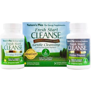 Очистка организма за 15 дней, Fresh Start Cleanse Kit, Natures Plus, 60 капсул (097467011106) лучшая модель в Одессе