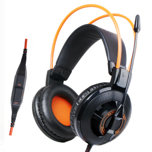 Наушники гарнитура накладные Somic G925 Black/Orange (9590009919) лучшая модель в Одессе