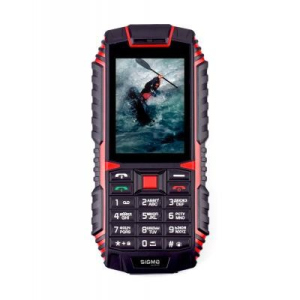 Мобильный телефон Sigma X-treme DT68 Black Red в Одессе