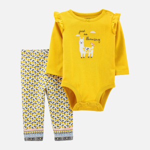 Костюм (боді + лосини) Carters 1M163610 68 см 700 Y Yellow (194135455696) в Одесі