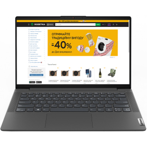 Ноутбук Lenovo IdeaPad 5 14ITL05 (82FE0177RA) Graphite Grey краща модель в Одесі