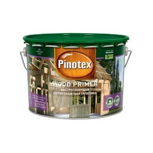 PINOTEX WOOD PRIMER Швидкосохнуча деревозахисна грунтовка, що глибоко вбирається, Безбарвна 10 л в Одесі