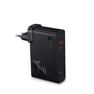 Банк заряду Baseus GaN USB+Type-C 10000mAh 45W black краща модель в Одесі