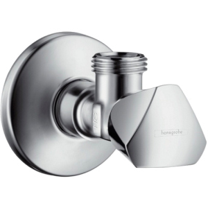 Кран приборный угловой 1/2"x1/2" HANSGROHE HANSGROHE нр-нр ручка 13903000