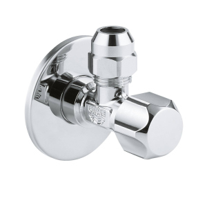 Кран кутовий приладовий 1/2"x3/8" GROHE нр-нр ручка 22018000 краща модель в Одесі