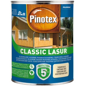 Захисно-декоративний засіб для деревини PINOTEX CLASSIC LASUR орегон 1 л. краща модель в Одесі