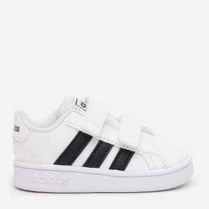 Кеды детские Adidas Grand Court I EF0118 22 Ftwwht/Cblack/Ftwwht (4061622759499) лучшая модель в Одессе